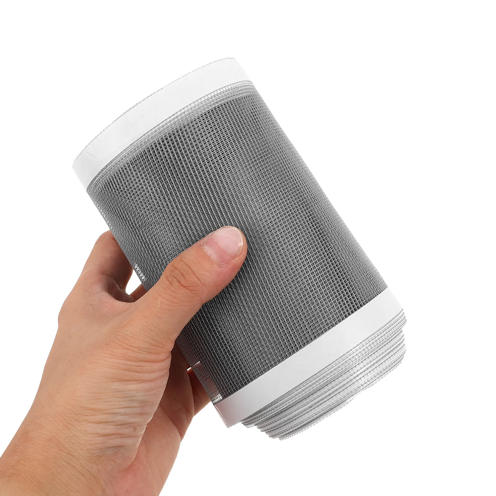 1 Roll Bird Cage Seed Catcher Mesh Tape Skirt Cover Splash Guard Bird Cage Net Repair Patch Breathable Aviary Accessory 7 Cm X 5