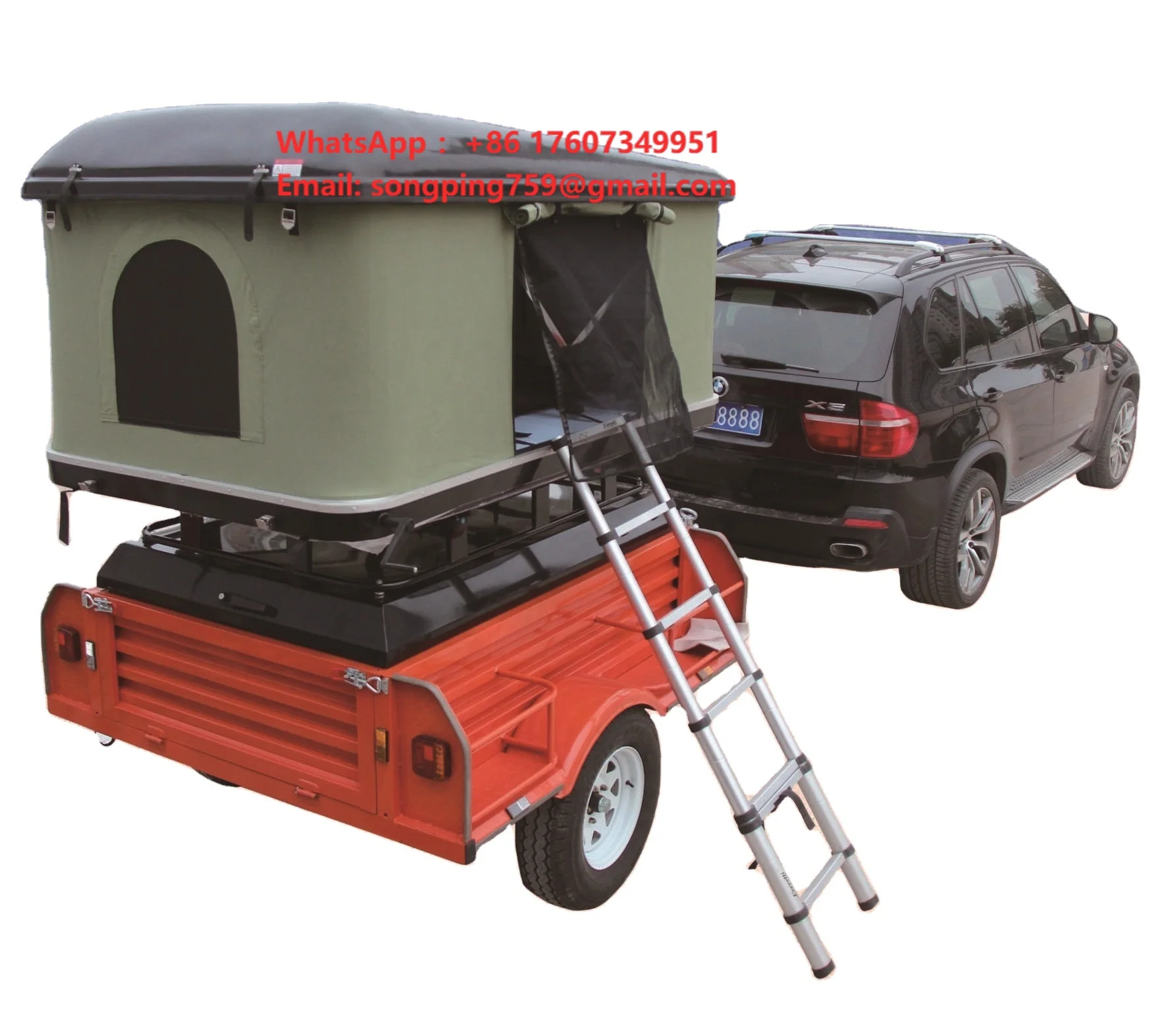 2022 Aluminium 4x4 Wholesale Camper Roof Top Trailer Off-Road Tents for Sale MADE in CHINA