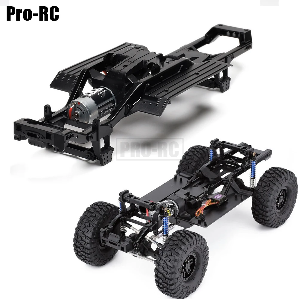 2-Speed Transmission Chassis TRX4 Frame with Motor for 1/10 RC Crawler Car Traxxas TRX-4  313mm Wheelbase DIY Upgrade Parts