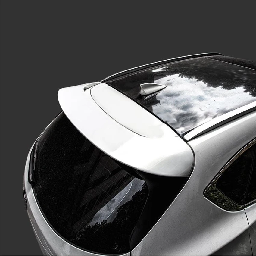 For Mazda CX-5 Hatchback Rear Roof Trunk Lid Car Spoiler Wings Black Carbon Exterior Upgrade Tuning Accessories Parts 2017-2022 view 2