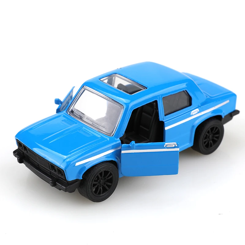 (Bagged) 1:38 Coche de retroceso Lada de aleación clásica, coche de retroceso de aleación, juguete para niños.
