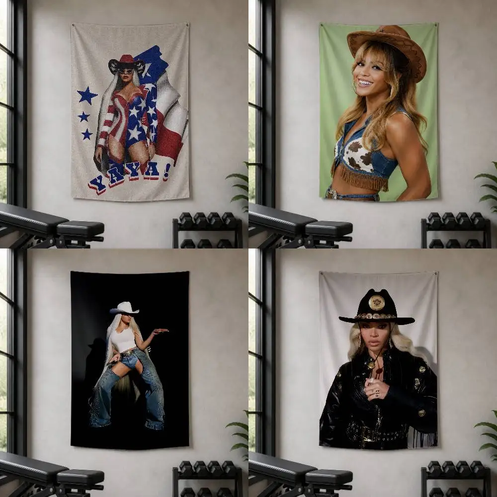 B-Beyonce  Decorative Wall Flag Banner for Home Garden Garage Indoor Outdoor Decor