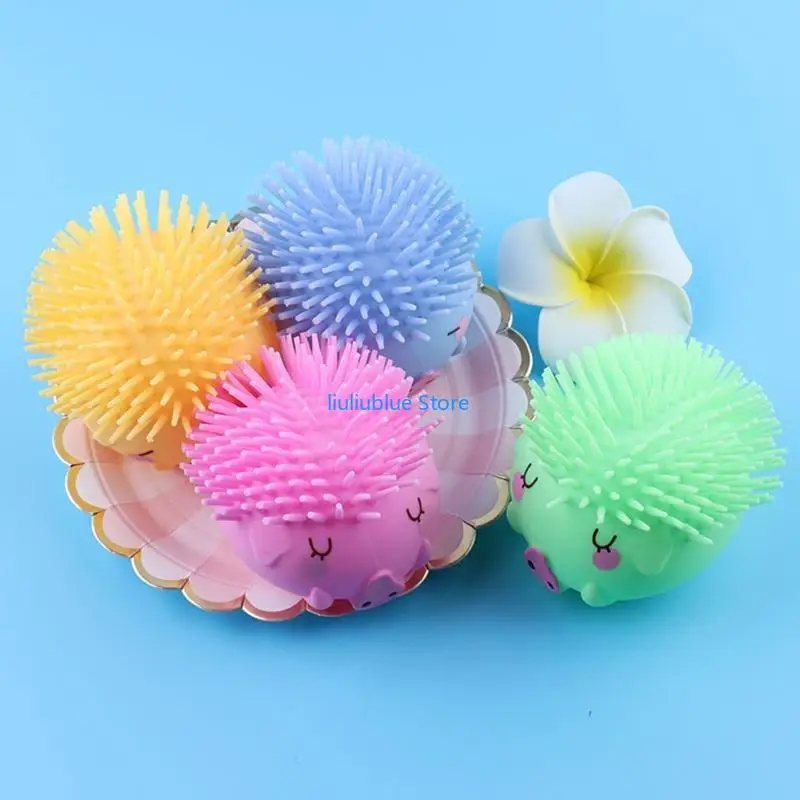 Mini palla decompressione gonfiabile lampeggiante cinghiale per alleviare lo stress 62CF