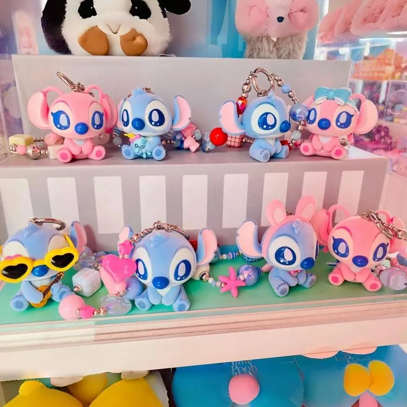 سلسلة اعتراف حقيقية غرزة يتدفقون صندوق أعمى حلية المفاتيح هدايا لمحبي والفتيات تحصيل لطيف غرزة ألعاب الدمى #2