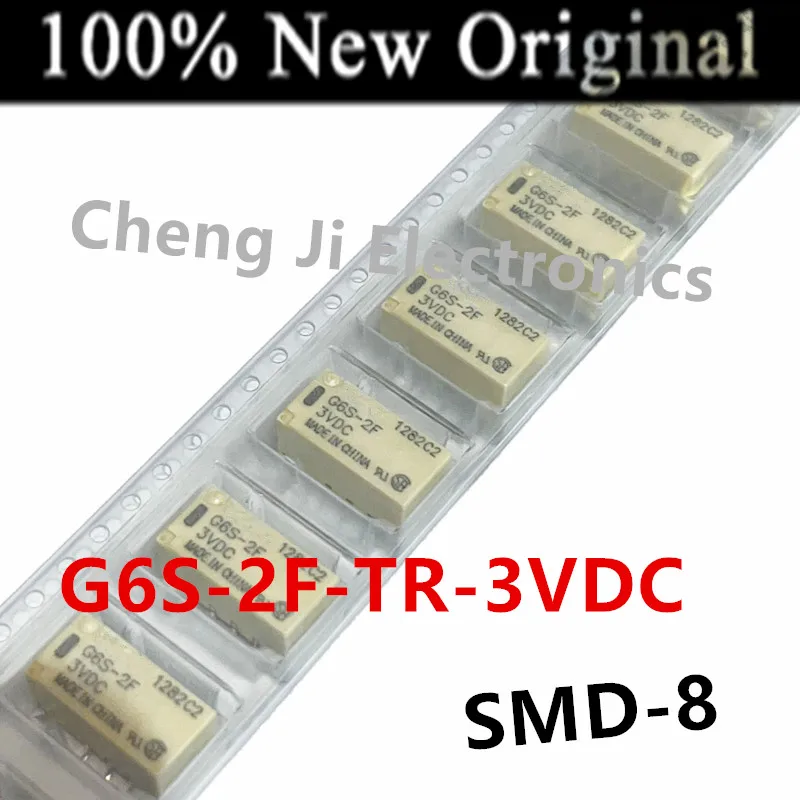 10 pz/lotto G6S-2F-3VDC, G6S-2F-5VDC, G6S-2F-12VDC, G6S-2F-24VDC nuovo relè di segnale originale G6S-2F-TR-5VDC, G6S-2F-TR-12VDC