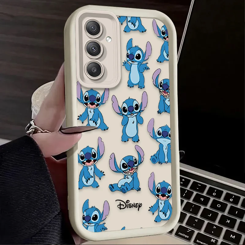 Disney Stitch Baby Phone Case for Samsung Galaxy A55 A15 A35 A25 A05 A05S 5G A24 A13 A23 A12 A22 A32 A52 A52S A71 A72 A51 4G