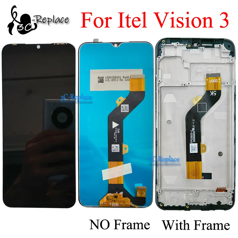 استبدال شاشة لمس LCD لجهاز Itel Vision 3 S661L: دليل شامل لاختيار أفضل خيار لاستبدال الشاشة