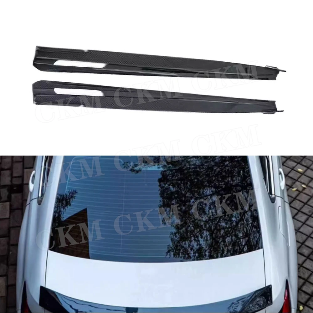 Rocker Panel Lip Splitter Side Skirts for BMW G20 CMST Sport 2023+ Dry Carbon Fiber Car Styling Body Kits Accessories FRP