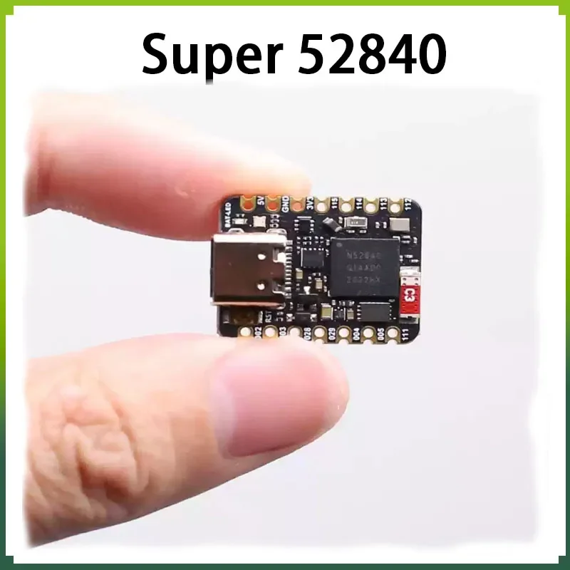 Super NRF52840 Development Board V2.0 Super 52840 BLE5.0 Supermini Module Nordic NRF52840 MCU Built in LED for Arduino