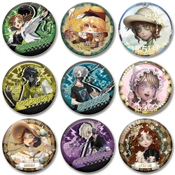 32/44/58mm Anime Identity Ⅴ Button Pin Tinplate Brooch Funny Character Cartoon Badge for Backpack Accessories Fans Collection