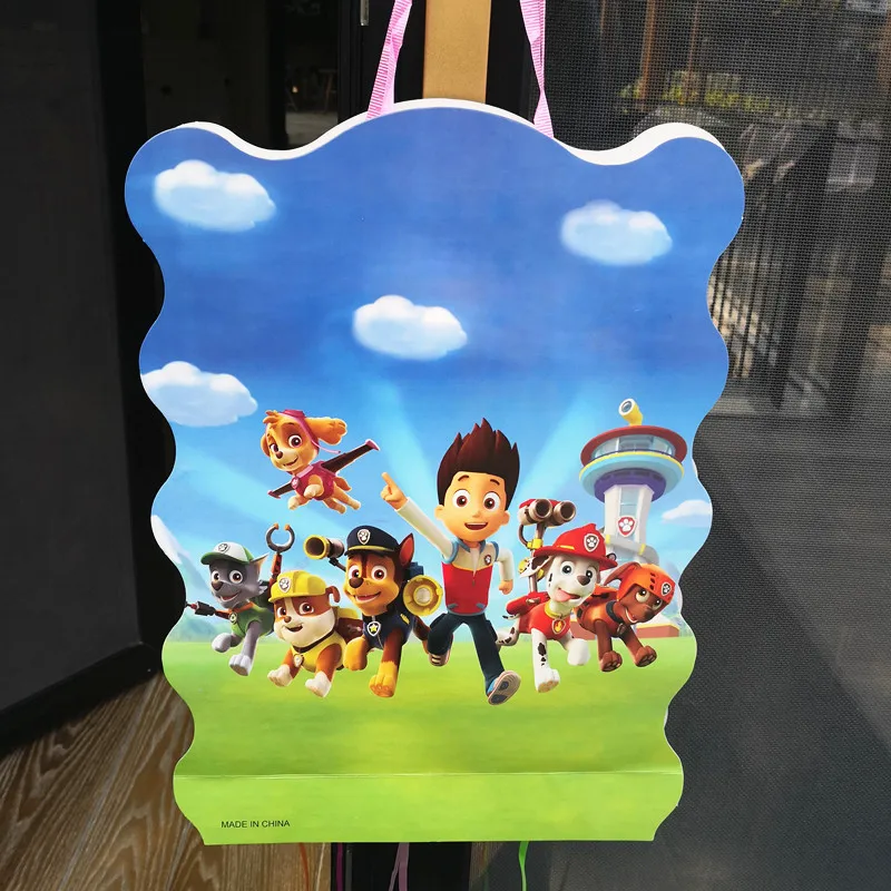 1pc Paw Patrol One Piece Pinatas Puppy Birthday Party  Deco Piñata Event Party Decoration Girls Boys Kids Favors DIY Pinata - view 3