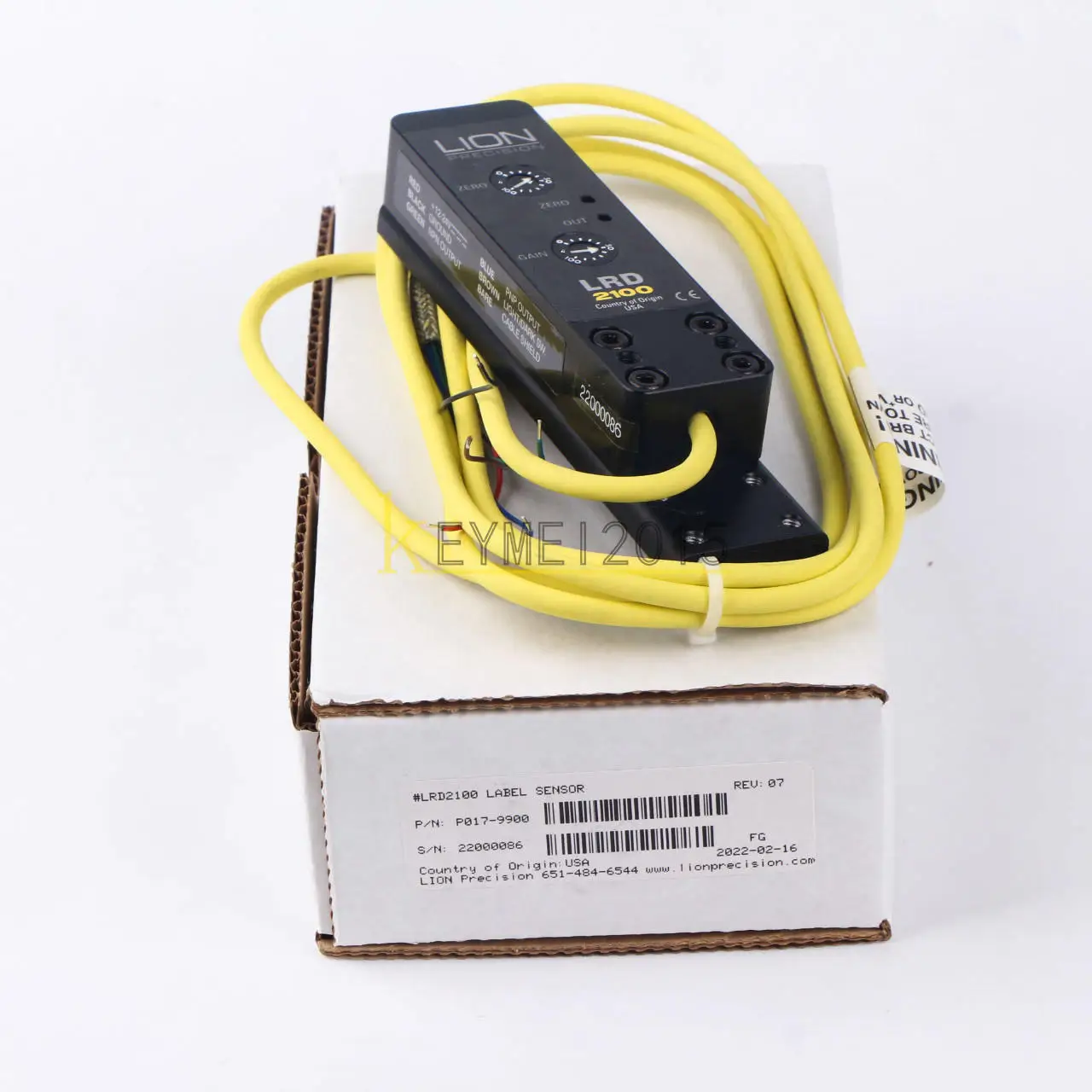 

1 шт. Новый прецизионный прозрачный датчик этикетки Lion LRD2100