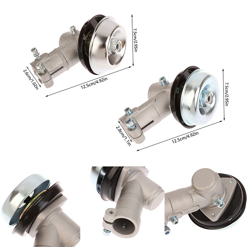 26mm/28mm Trimmer Gearbox Gearhead Brushcutter Grass Trimmer Replace Gear Head Lawn Mower Parts Gardening Tool 9 Teeth
