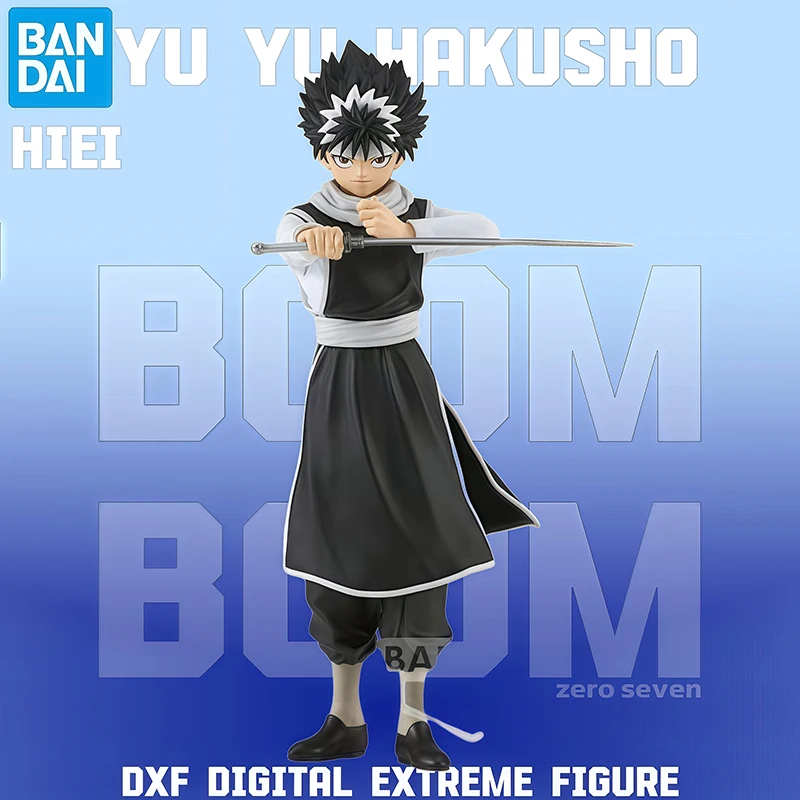 

Подлинная фигурка BANDAI NAMCO Yu Yu Hakusho DXF Digital eXtreme Hiei, фигурка из ПВХ в наличии, украшение для рабочего стола, коллекционная фигурка, игрушки