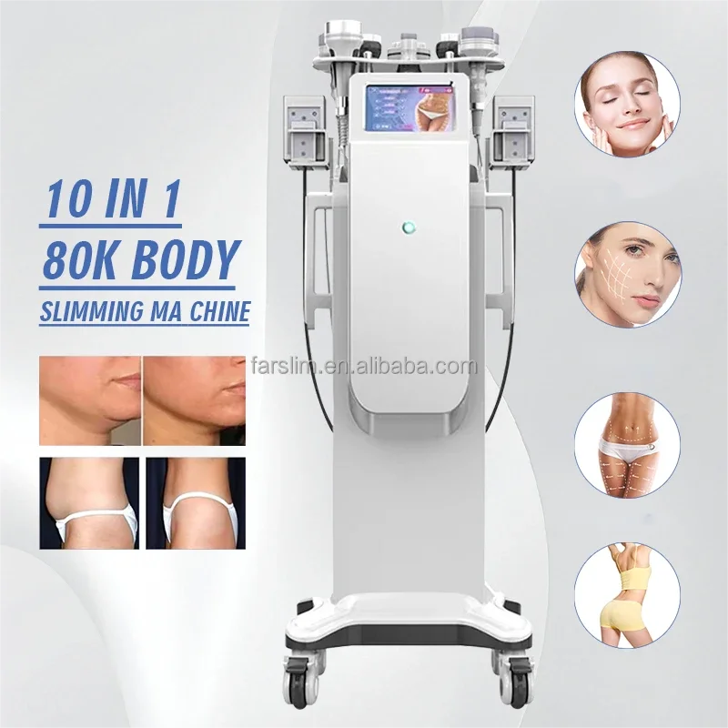 2025 Vacuum Cavitation 40K/80K Body Slimming Skin Tightening Face Lifting Body Shaper Massage Beauty Machine for Salon/ Spa