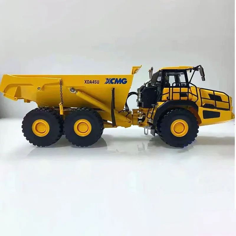 1:35 Scale XCMG XDA45U Dump Truck Alloy Car Model Collection Ornaments