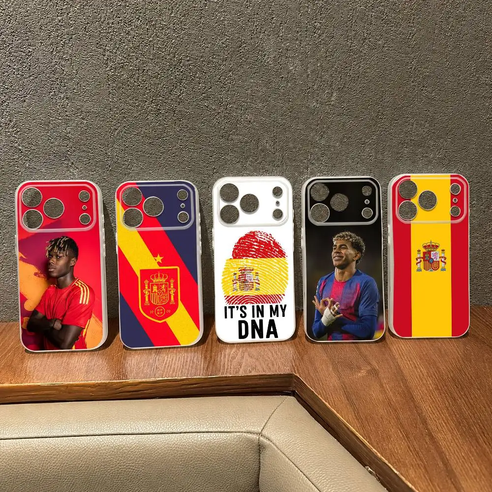 Spanish football Gift Matte  For Magsafe Case for iPhone 17 Air 16 15 14 Plus 13 12 11 Pro Max Magnetic Wireless Charging Cover