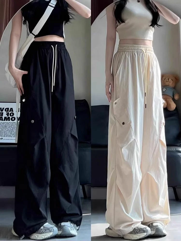 Pants Womens Invierno Mujer Autumn Canvas Cargo Tactical Outdoors Military Ripstop Adjustable Windproof Multi-Pockets Rip-Stops