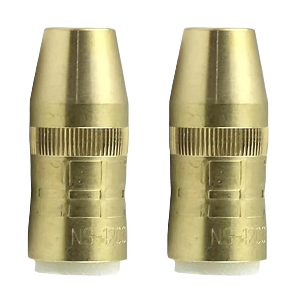 

Copper Nozzle As The Picture Gas Nozzle 2-Pack Nozzle Concentric Design MIG Welding Components For MIG Welding
