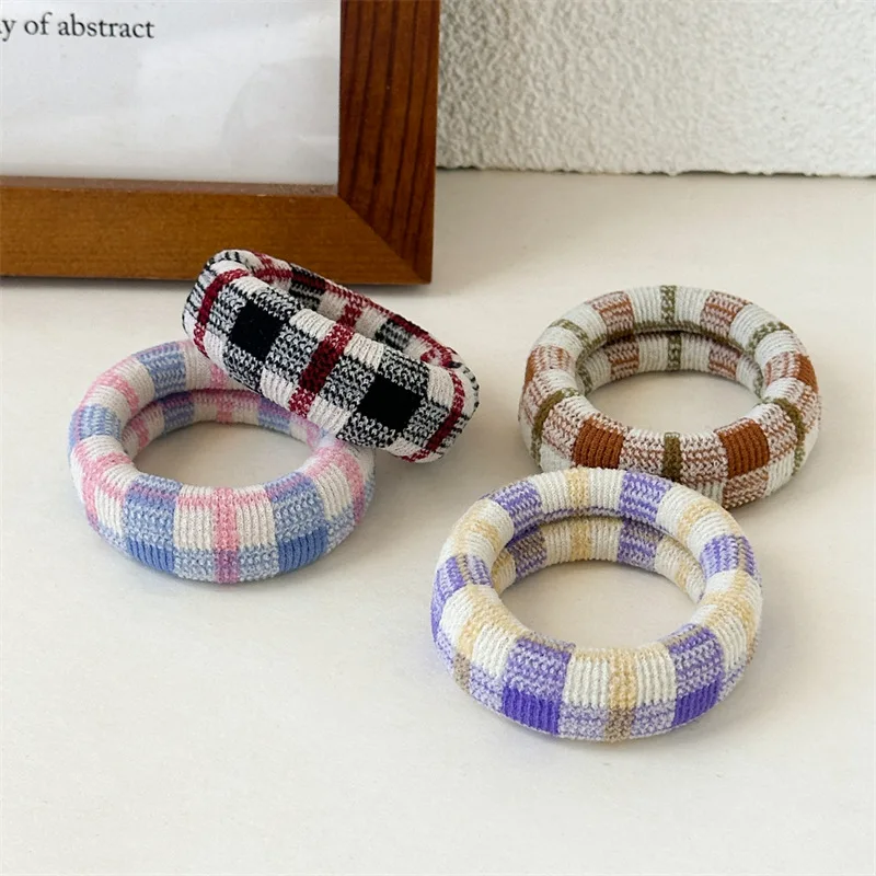 

Korean thick rubber band high elasticity and durability hair band