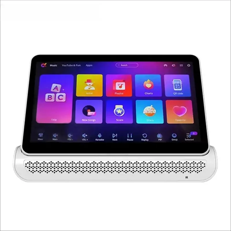 Professional-Grade 6-in-1 Touchscreen Karaoke Machine – High-Fidelity KTV Party Song-Selection and Playback System