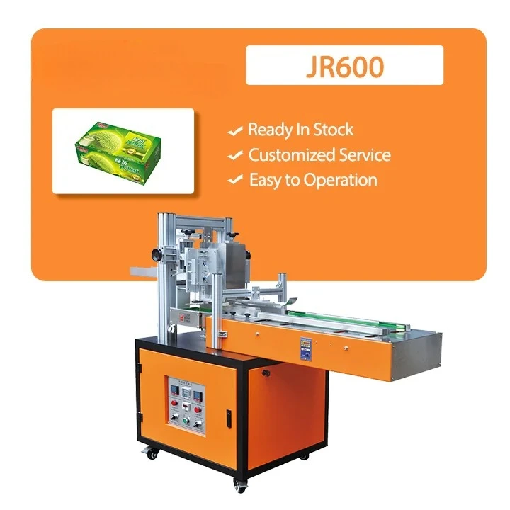 

Semi Automatic Folding Hot Melt Glue Box Gluing Machine Chinese Factory Price for Carton Box Sealing Machine