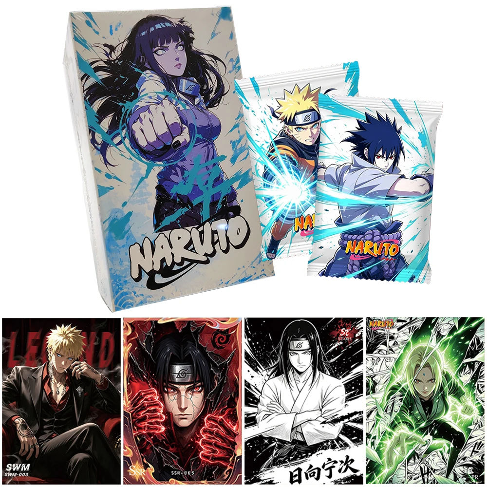 Naruto Collection Card Fantasy Hot Blooded Adventure Anime Handsome Protagonist Group Limited Character Cards Surprise Friends