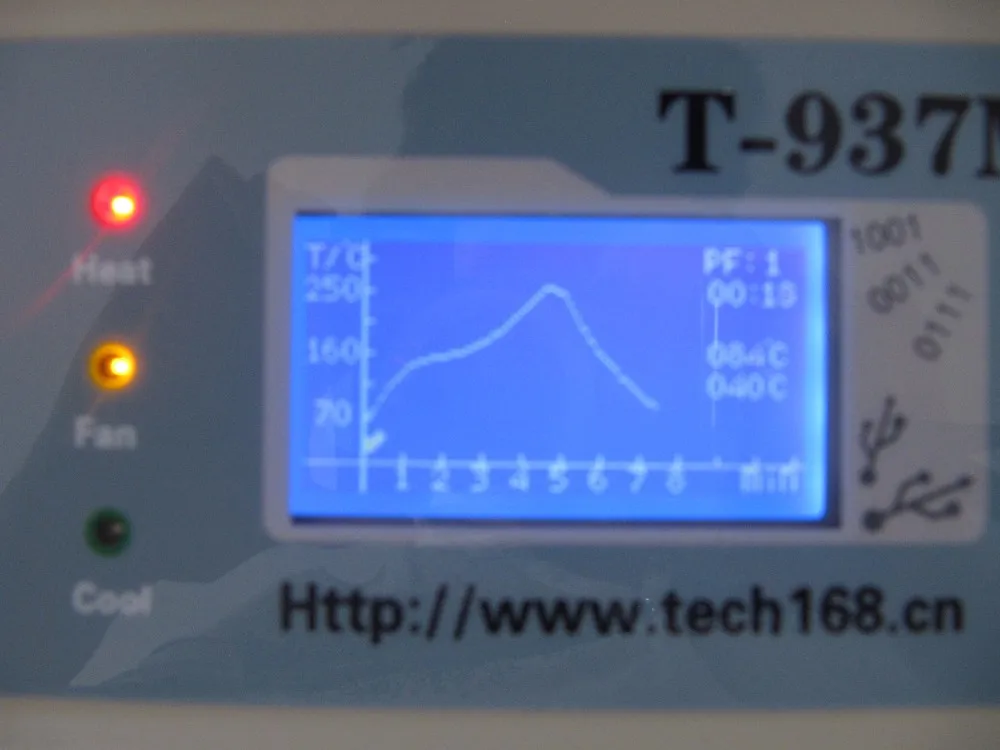 PUHUI T-937 Bureau Sans Plomb Infrarouge IC Chauffage Refusion Soudure Four Air Chaud cowculationBGA SMD SMT Rework Station Reflow Four