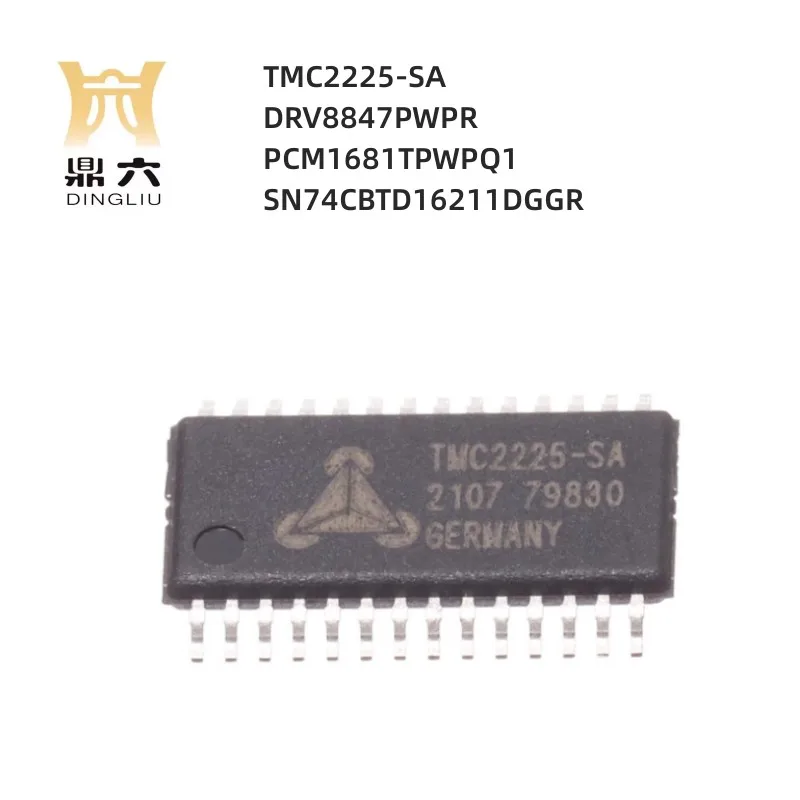 TMC2225-SA DRV8847PWPR PCM1681TPWPQ1 SN74CBTD16211DGGR Controllers  HTSSOP-28