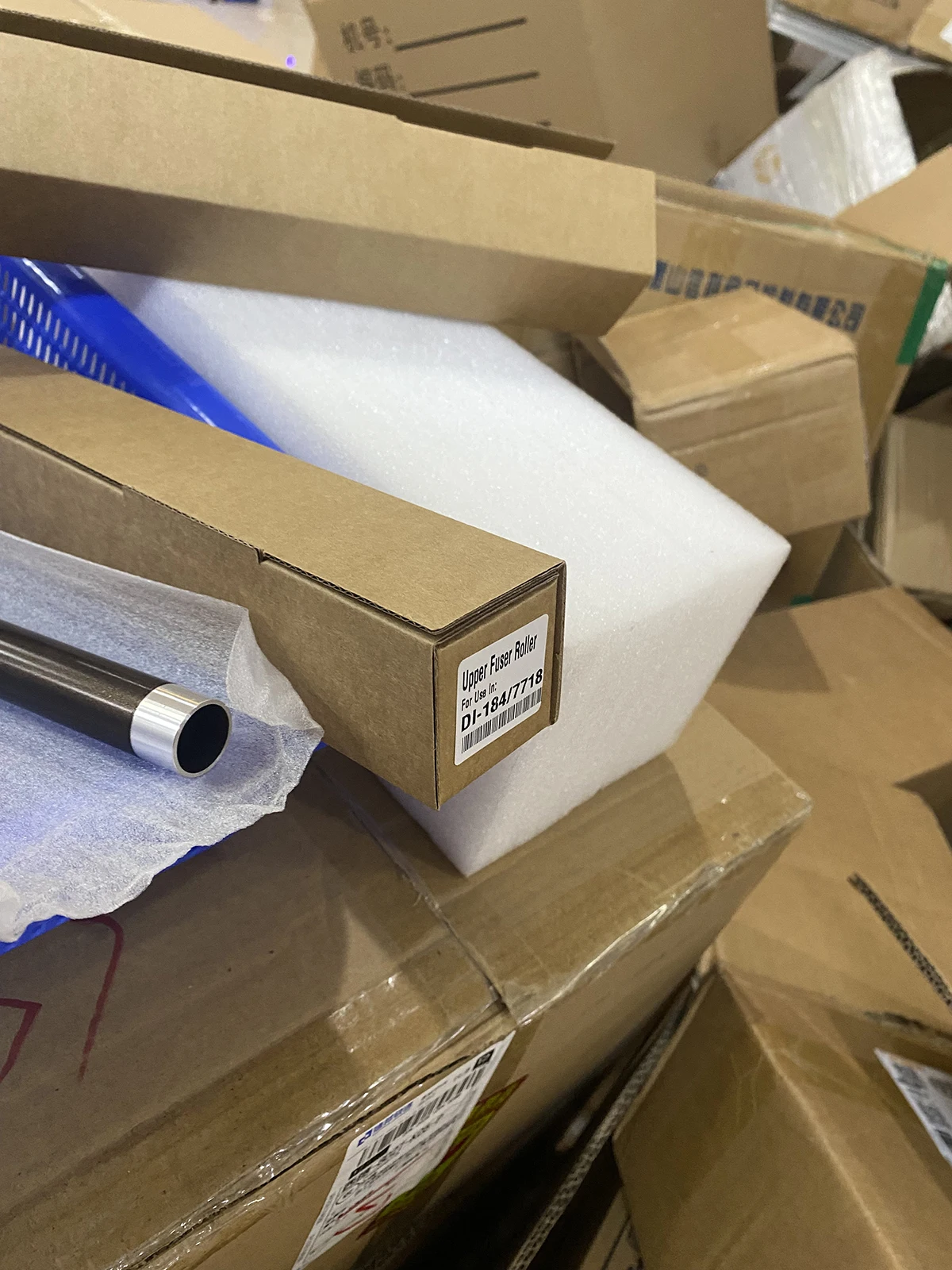 

2X A0XX-5602 UPPER Fuser Upper Heat Roller for Konica Minolta bizhub 164 184 185 7718