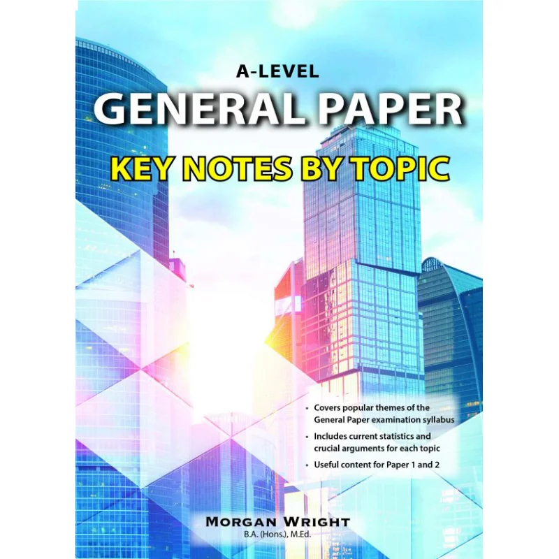 ALevel General Paper Key Notes By Topic CPD Editors Curriculum Planning And Development 9789811176203 Book