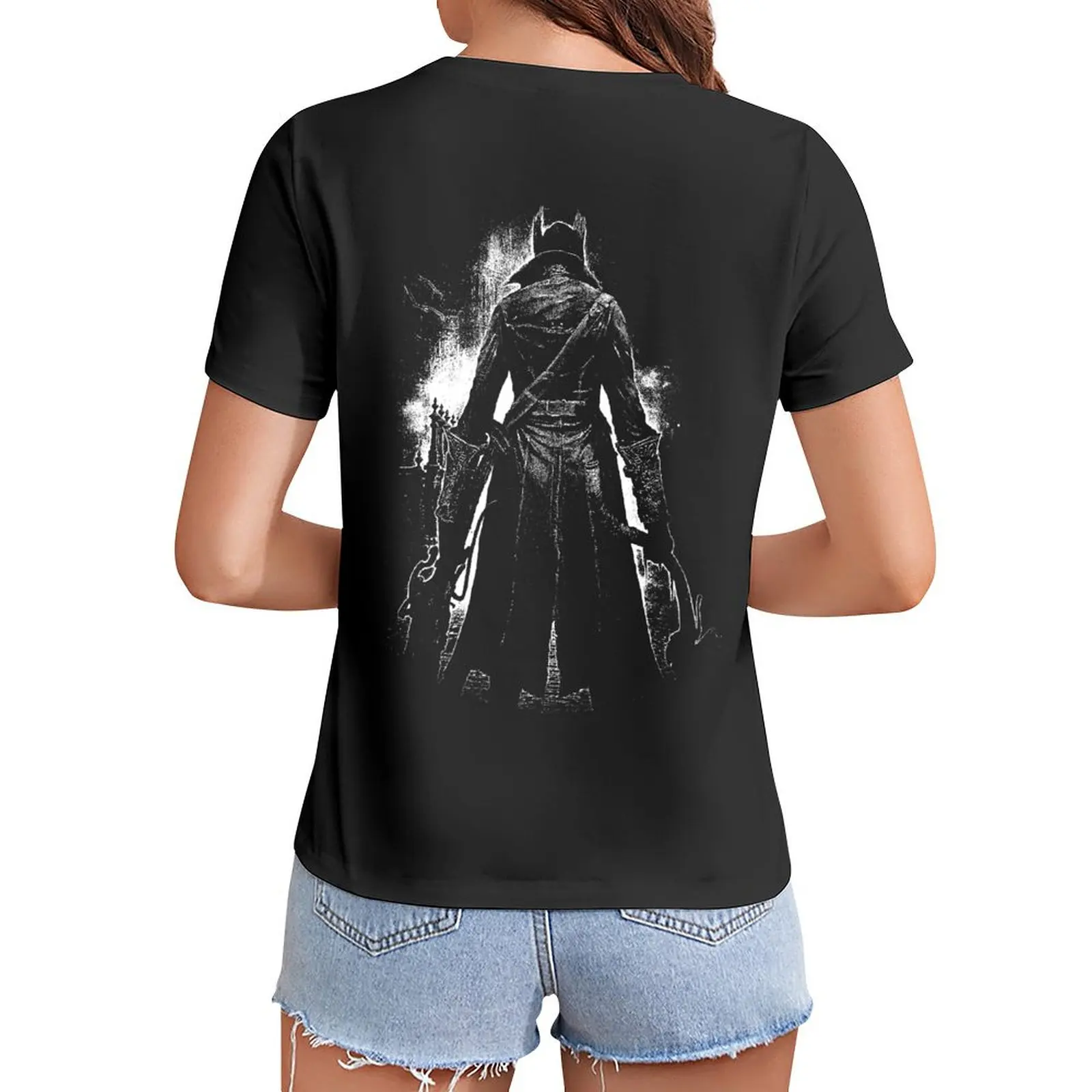

Old Blood T-Shirt customs sports fans heavyweights oversized black t shirts for Women