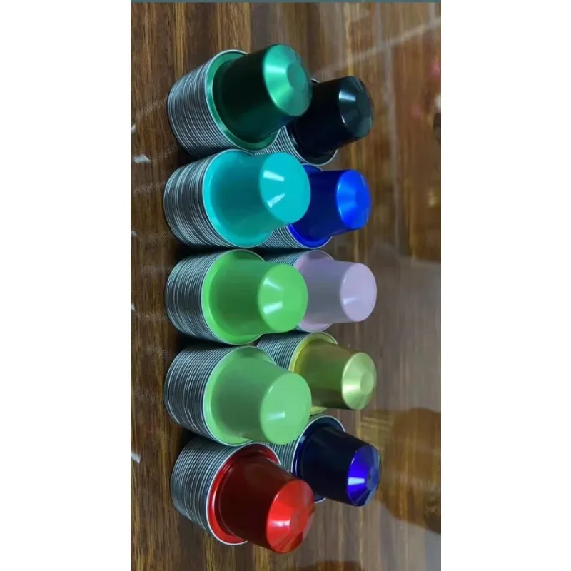 Scelleuse électrique de plateaux rotatifs pour K-Cup Coffee Nespresso PODs-Machine automatique de remplissage et de scellage de feuilles d'emballage