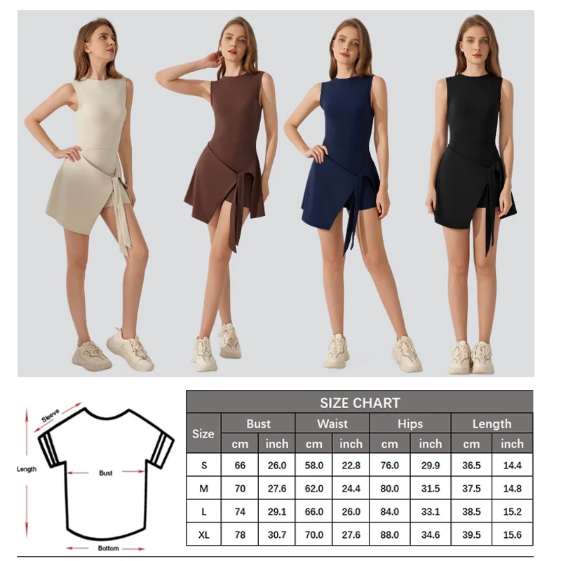 One Piece Fitness Yoga Set Women Summer Short Sportswear Breathable Quick Dry Running Suit Tennis Skirt Female Workout Clothes