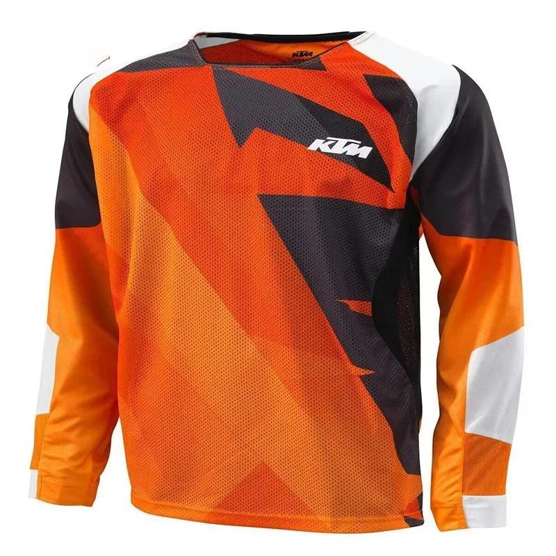 2024 Ktm Enduro Motocross Jersey Mtb Men Downhill Jeresy Pro Cycling Mountain Bike DH Maillot Ciclismo Hombre Quick Dry Jersey