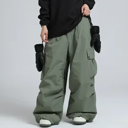 Losse snowboardkleding waterdicht winddicht warm vrouwelijk skikleding sneeuwbroek dames heren jumpsuit winter outdoor skibroek