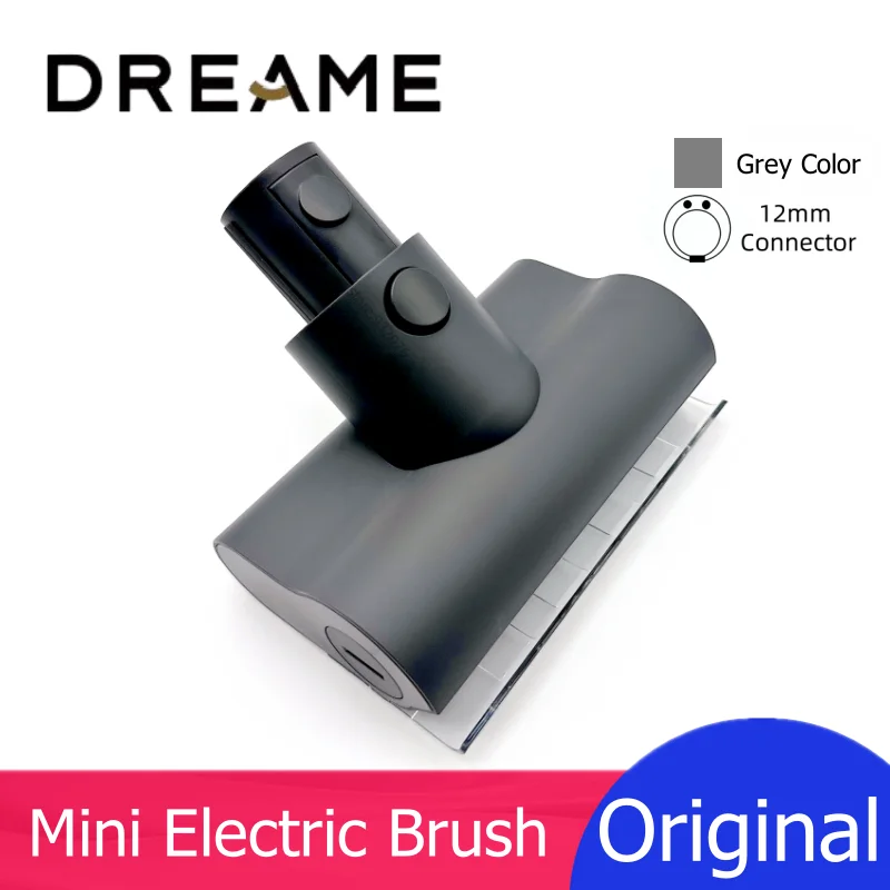 

Мини-электрическая щетка для клещей Dreame Grey 12 мм для V9 V10 V11 V12 Pro T10 T20 T30 R10 R20, запасные части для ручного пылесоса серии