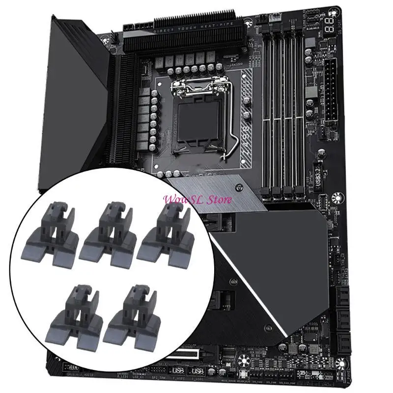 

Плот для карты PCIe 16x PCIe 16x для настольного компьютера с фиксированной заменой зажима HX5E