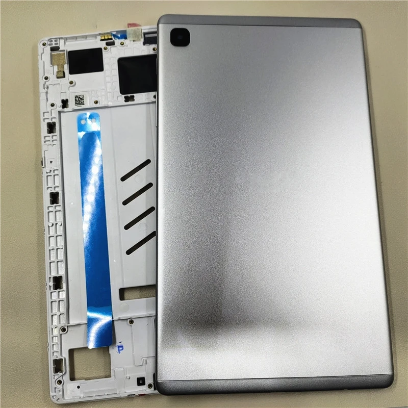 For Samsung Galaxy Tab A7 Lite SM-T220 SM-T225 T220 T225 LCD Housing Front Frame+Back battery Cover Housing Case Replace