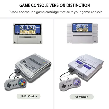 Super Everdrive 1000 in 1 SNES SFC V1 Game Cartridge Flash Card for Super Famicom 16 bit US/EU/JP version Video Game Console