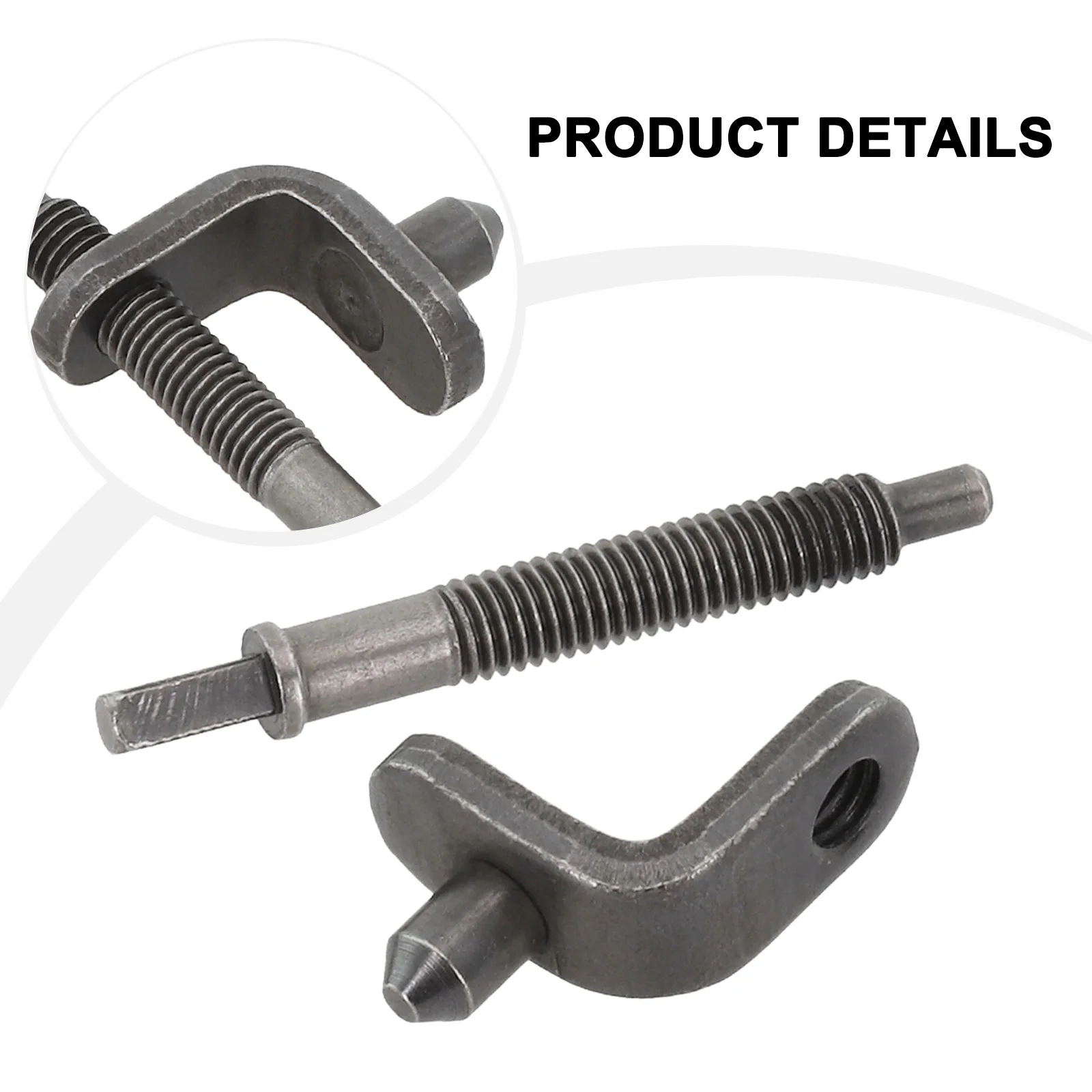 Chainsaw Maintenance as Picture Electric Chainsaw Metal Tension Slide For Chainsaw Replacement Screws UC4041A Parts Black Color