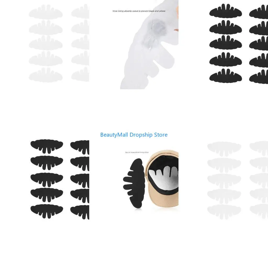 40JD 10 Pcs Hat Shaper Insert Easy to Use Practical Baseball Caps Inserts Shapers Caps Accessories for Baseball & Sun Hats