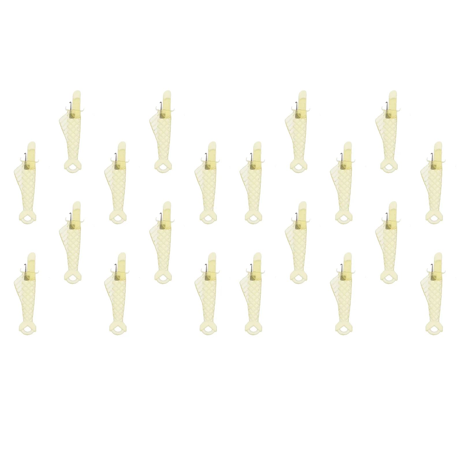 

20 Pcs Needle Threader Plastic Portable Small Eyelet Sewing Tool Gourd Shape Threading Aids Accessories Handcraft