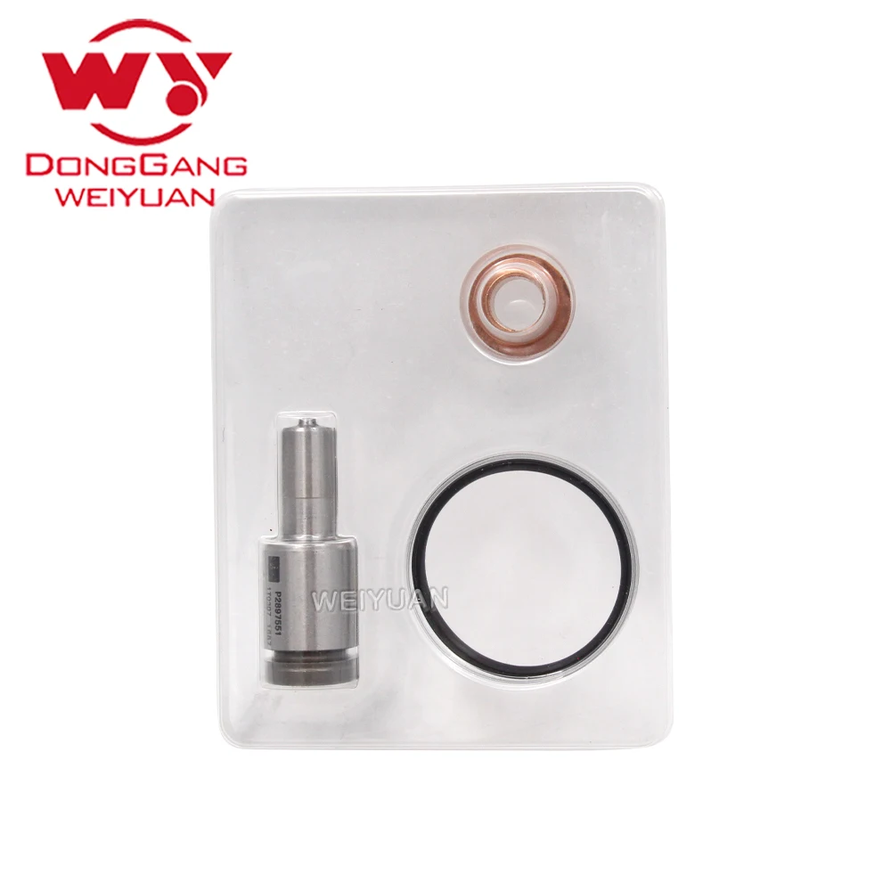 WEIYUAN 6pcs/lot ISX Diesel Injector T Type Nozzle Repair Kit for Cummins injector XPI 4326959 4955080 2872544 2488244for Scania