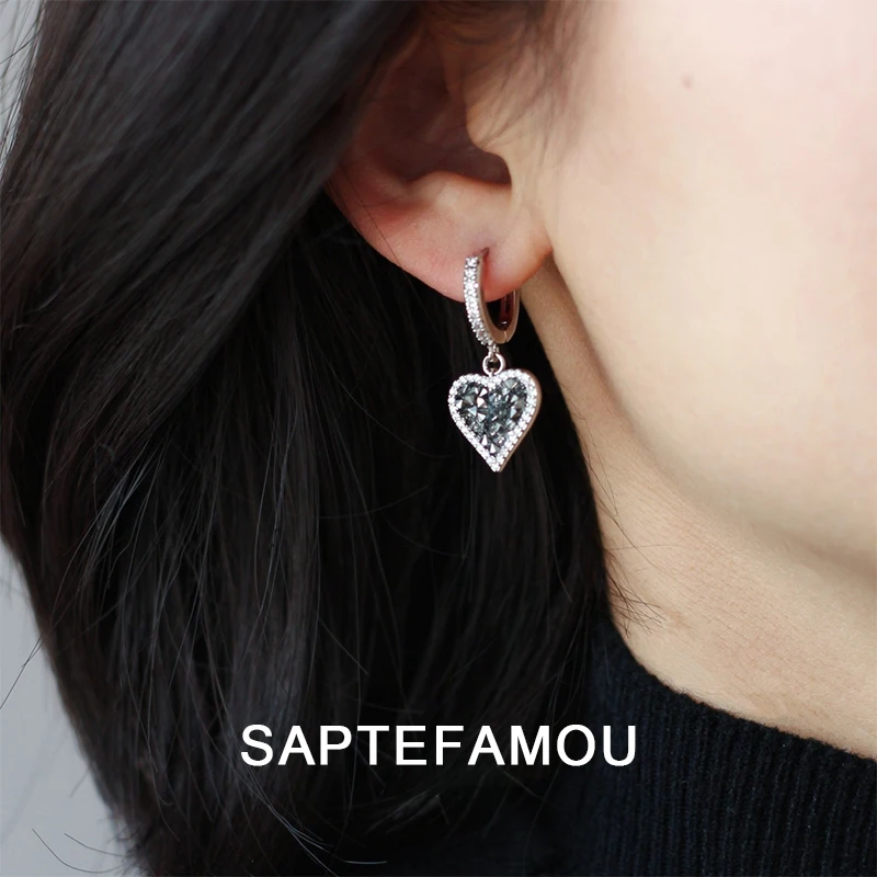 saptefamou-cool-sweet-black-heart-shaped-zircon-earrings-women's-high-end-vintage-ear-jewelry-fashionable-accessory