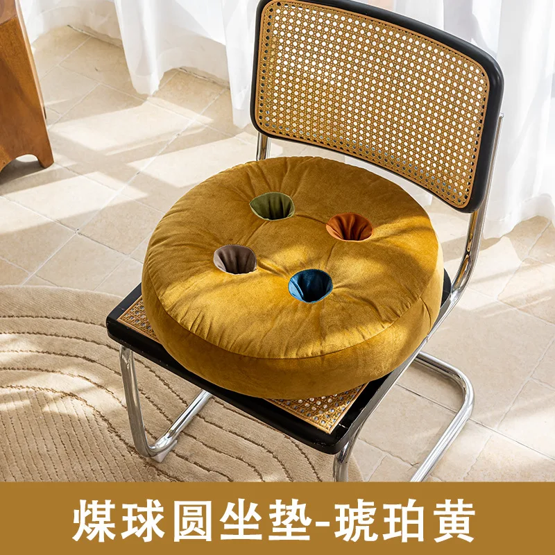 Rond zitkussen, verdikt, voor woonkamer en huishoudelijke vloeren, tatami-matten, creatief zitkussen, antislipkussen
