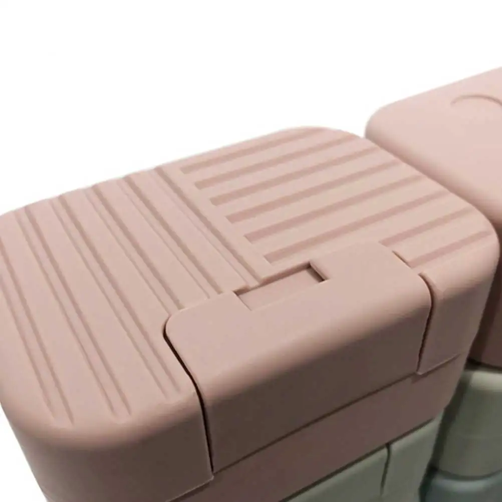 

3pcs Portable Soap Box Travel Holder Container Cover Practical Dish Handmade Soap Gym Spa Outdoor Waterproof Sealing