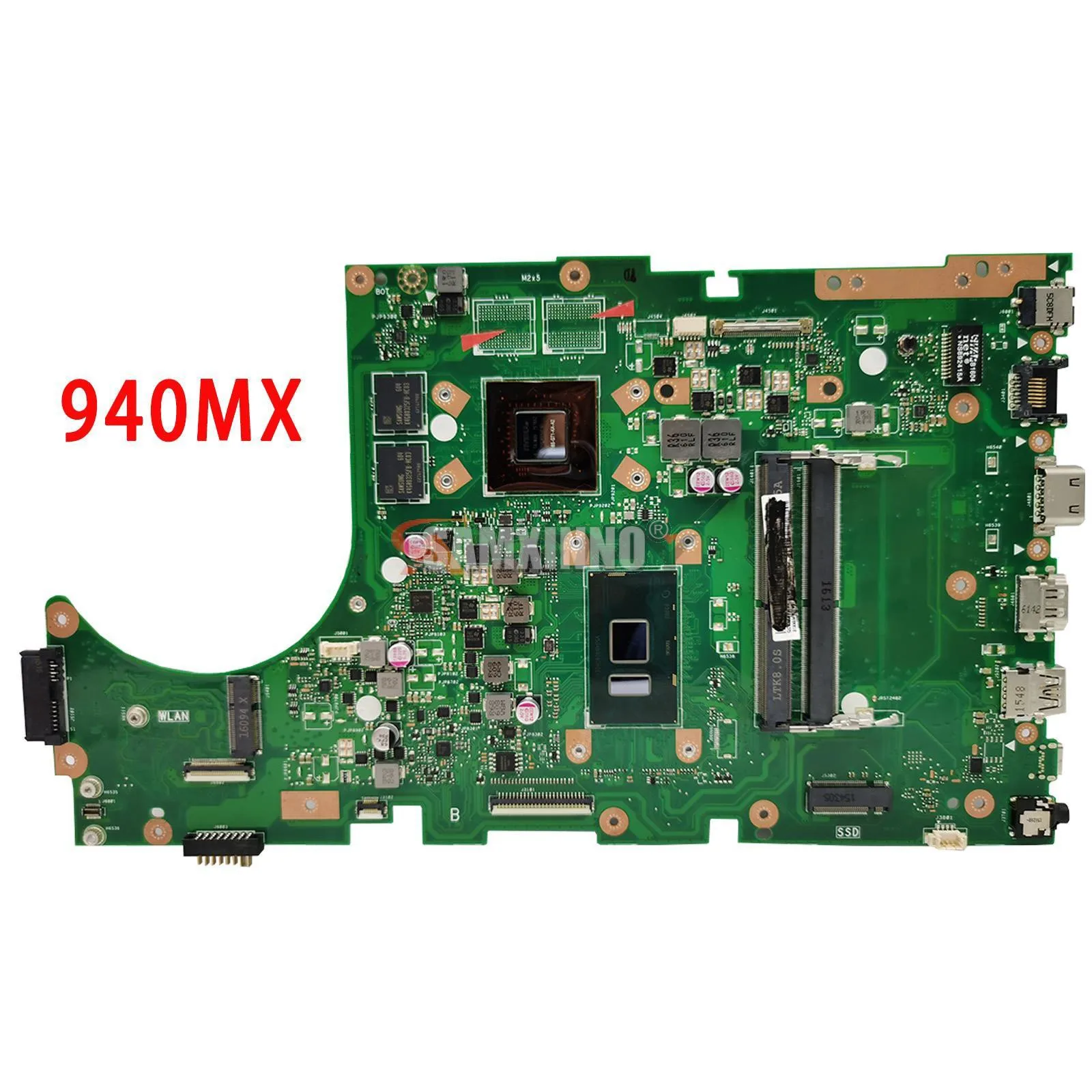 Imagem -03 - Samxinno X756ux Placa-mãe para Laptop Asus X756uj X756uv X756uqk X756ub X756uwk X756uwk X756uxm i3 i5 i7 6ª 7ª Geração Gtx950