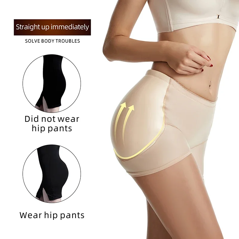 Mutandine imbottite da donna Butt Lifter Shapewear glutei intimo Body Shaper vita Trainer Hip Enhancer Control Lingerie femminile