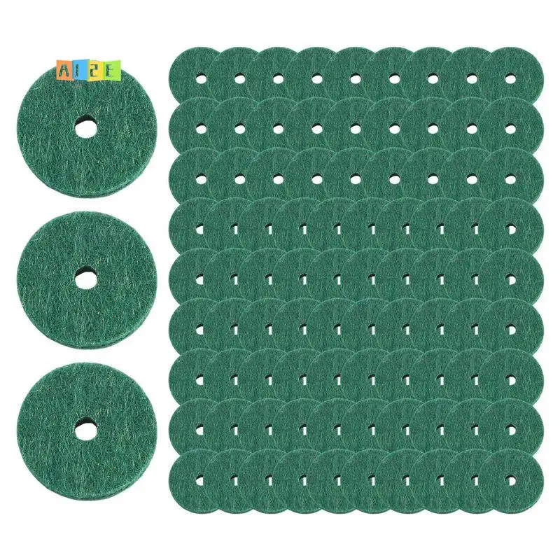 A12E-90Pcs Piano Keyboard Washer Piano Felt Balance Rail Punchings Washers Repair Parts Useful Piano Tuning Tool